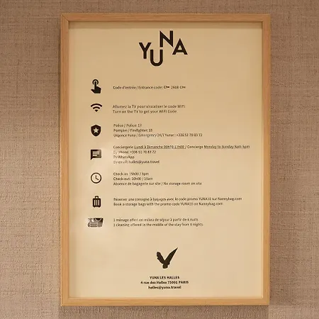 Yuna Les Halles - Serviced Apartman *