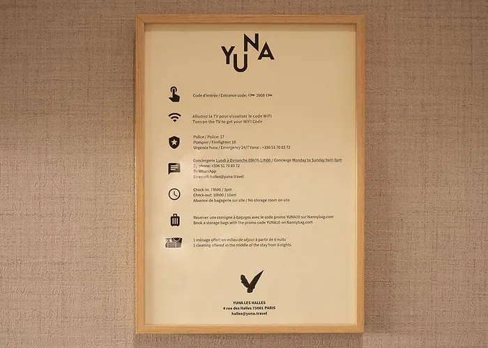 Yuna Les Halles - Serviced Apartman *